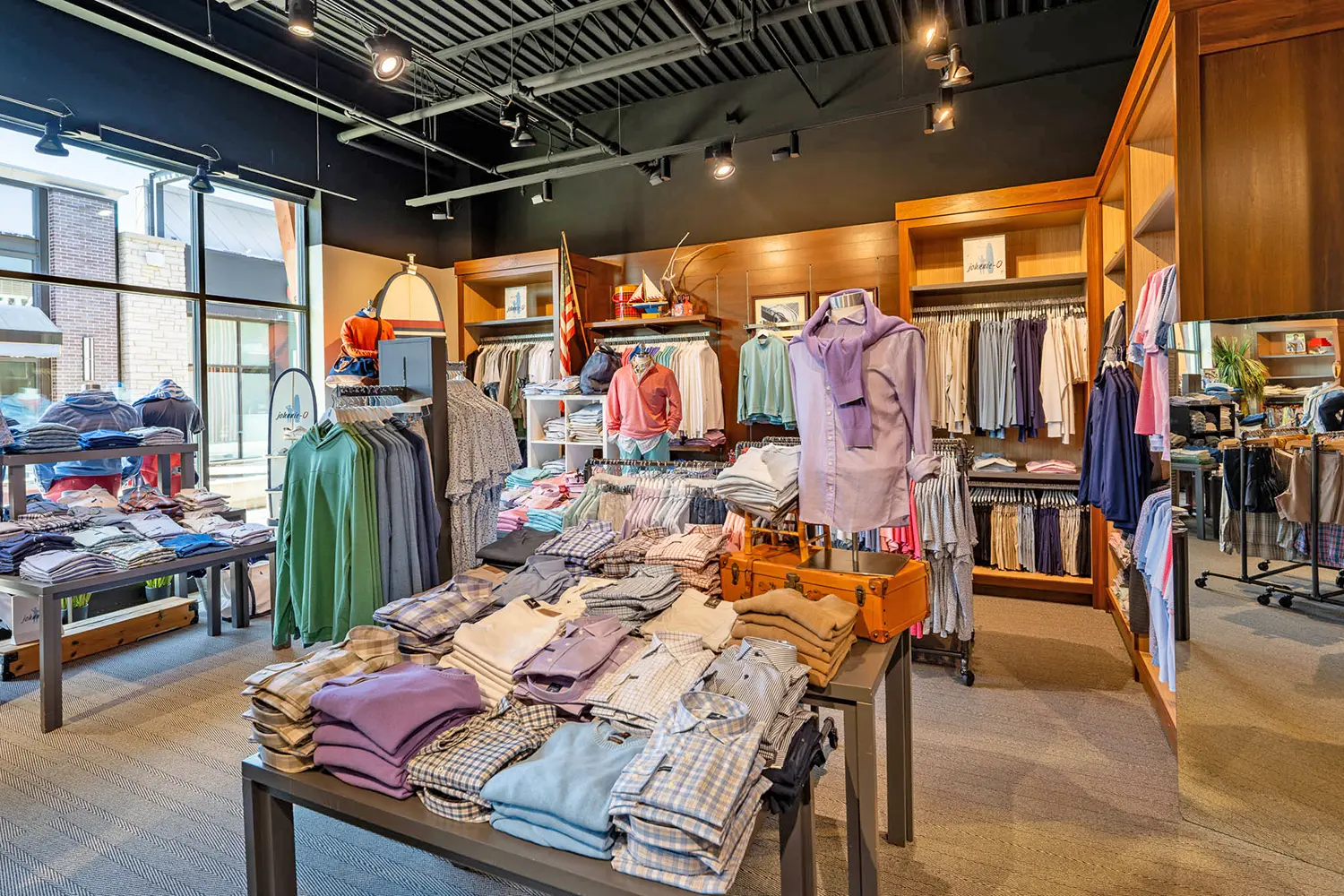 Tommy Bahama display at Fitzgerald's Mens Store in Grand Rapids, Michigan